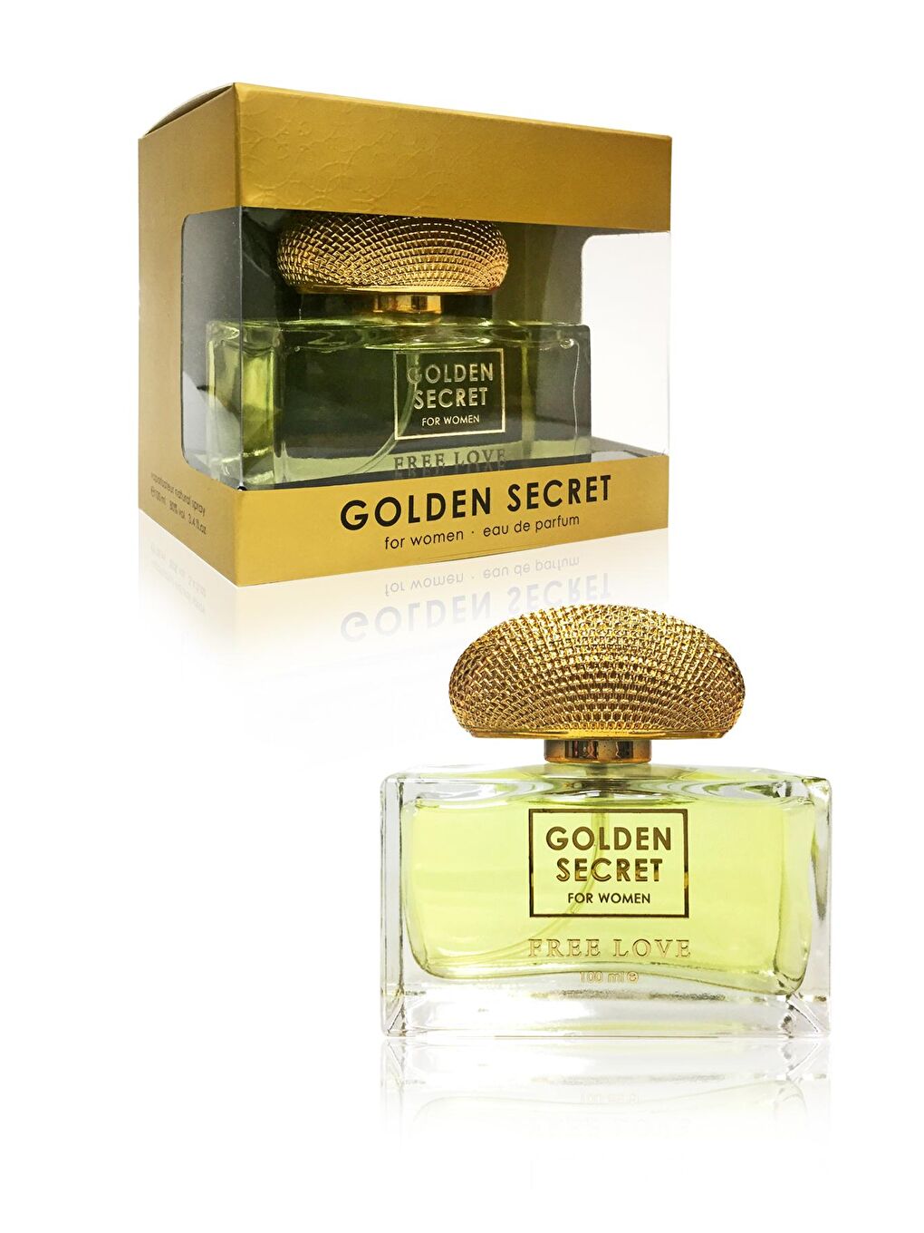 Free Love Karışık Golden Secret EDP Kadın Parfüm 100 ml ve Deodorant 150 ml - 1