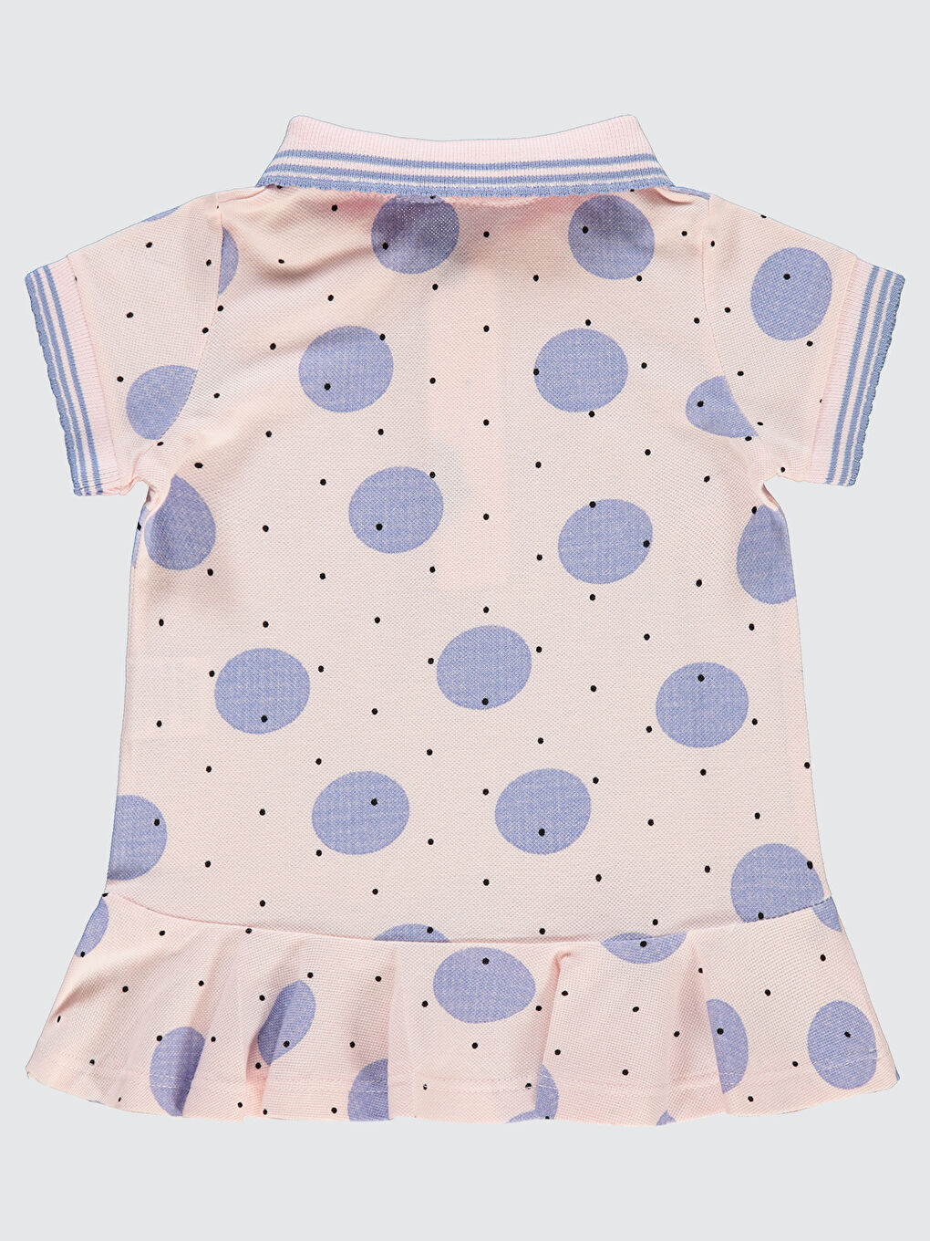 Kız Bebek Elbise 6-18 Ay Pembe-1