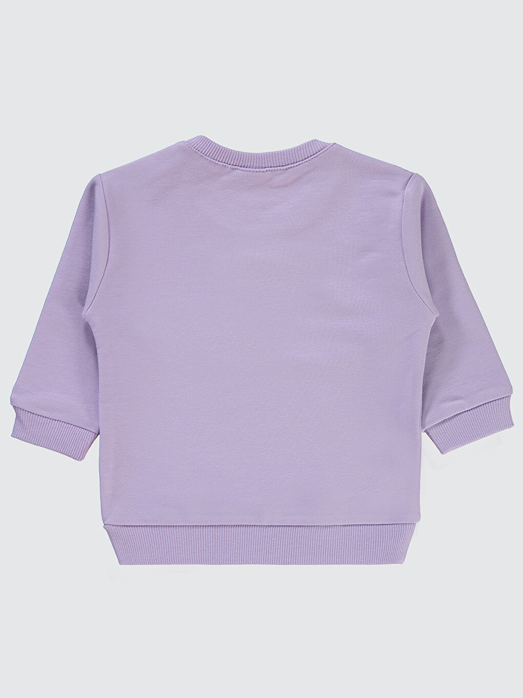 Baby Kız Bebek Sweatshirt 6-18 Ay Lila-1