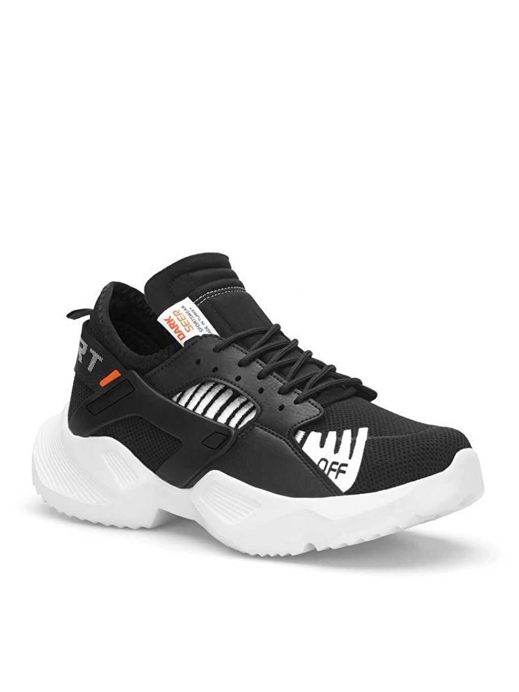 DARK SEER Siyah-Beyaz DS.MJOFF Sneaker 2023 Unisex