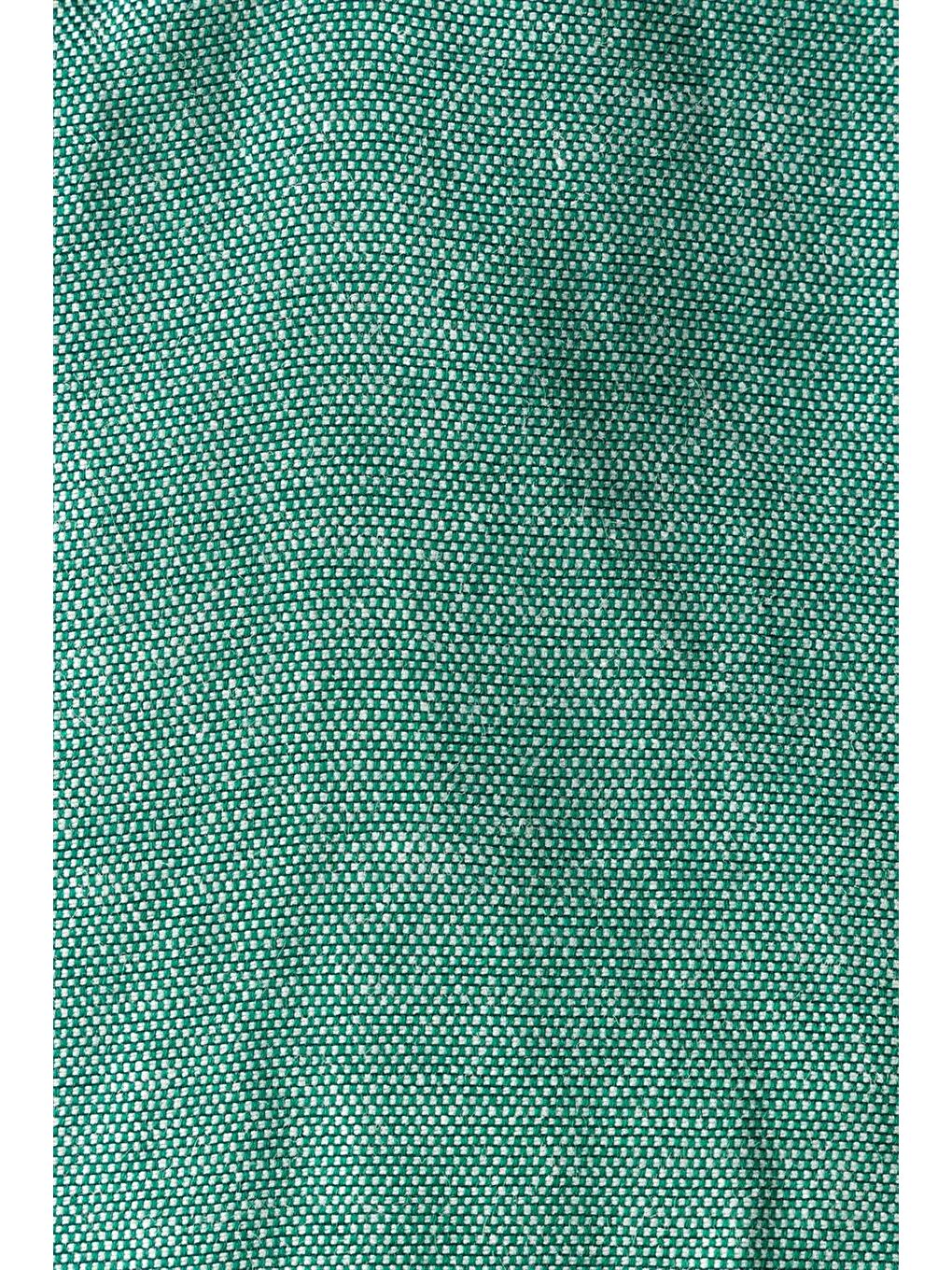 Yeşil Düğmeli Yaka Erkek Büyük Beden Gömlek-3