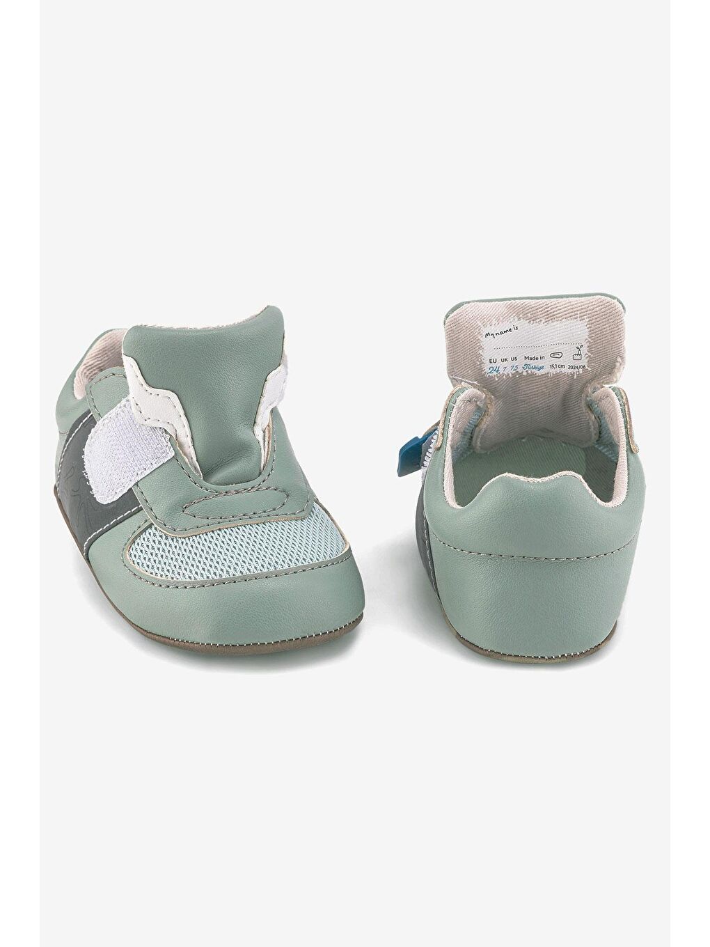 Smart Walker First Prime Havalı Yeşil Barefoot İlk Adım Bebek Ayakkabı-6