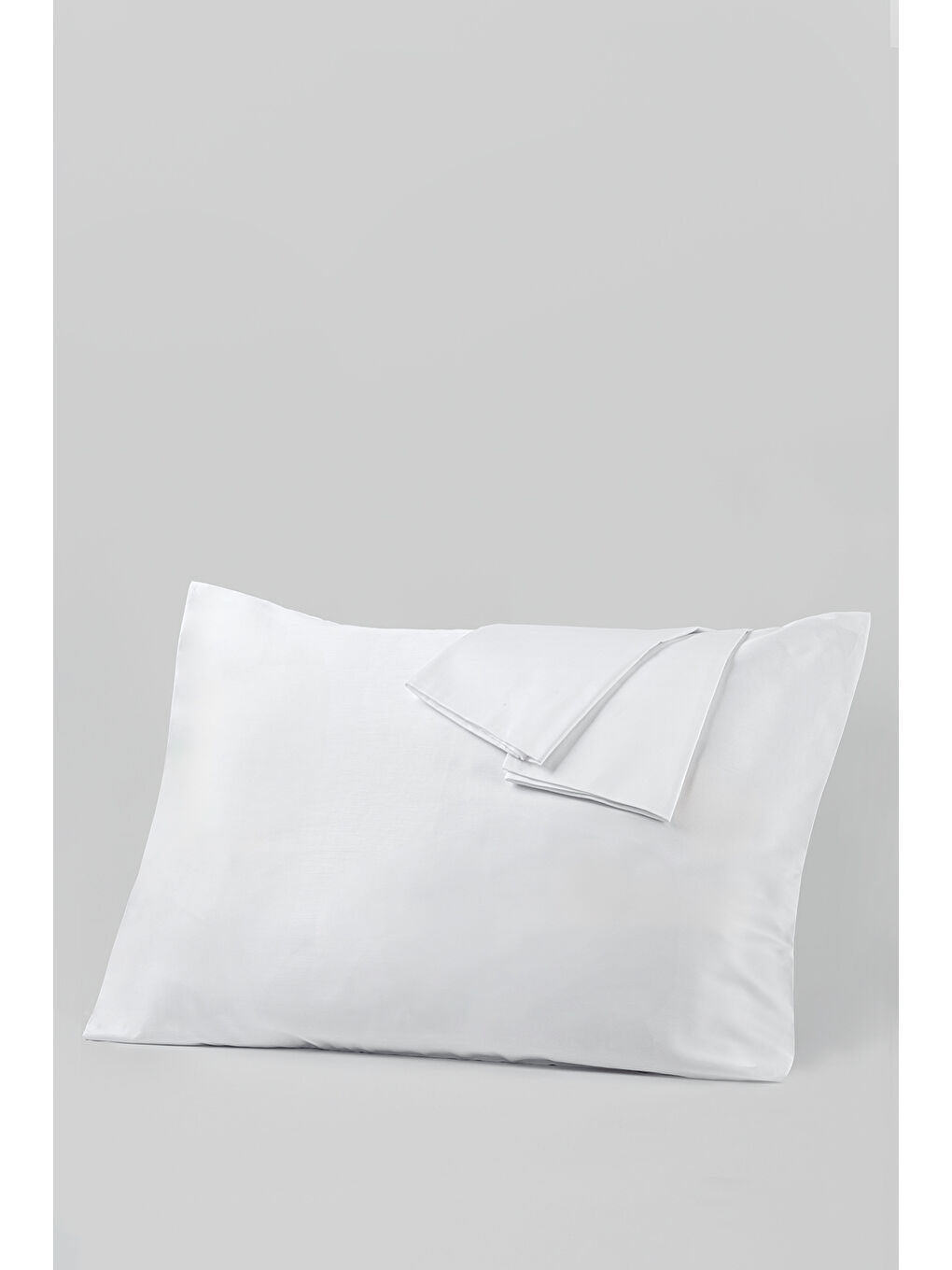 Beyaz Fors Serisi Otel Yastık Kılıfı 50x70 120 Tel 2 Adet