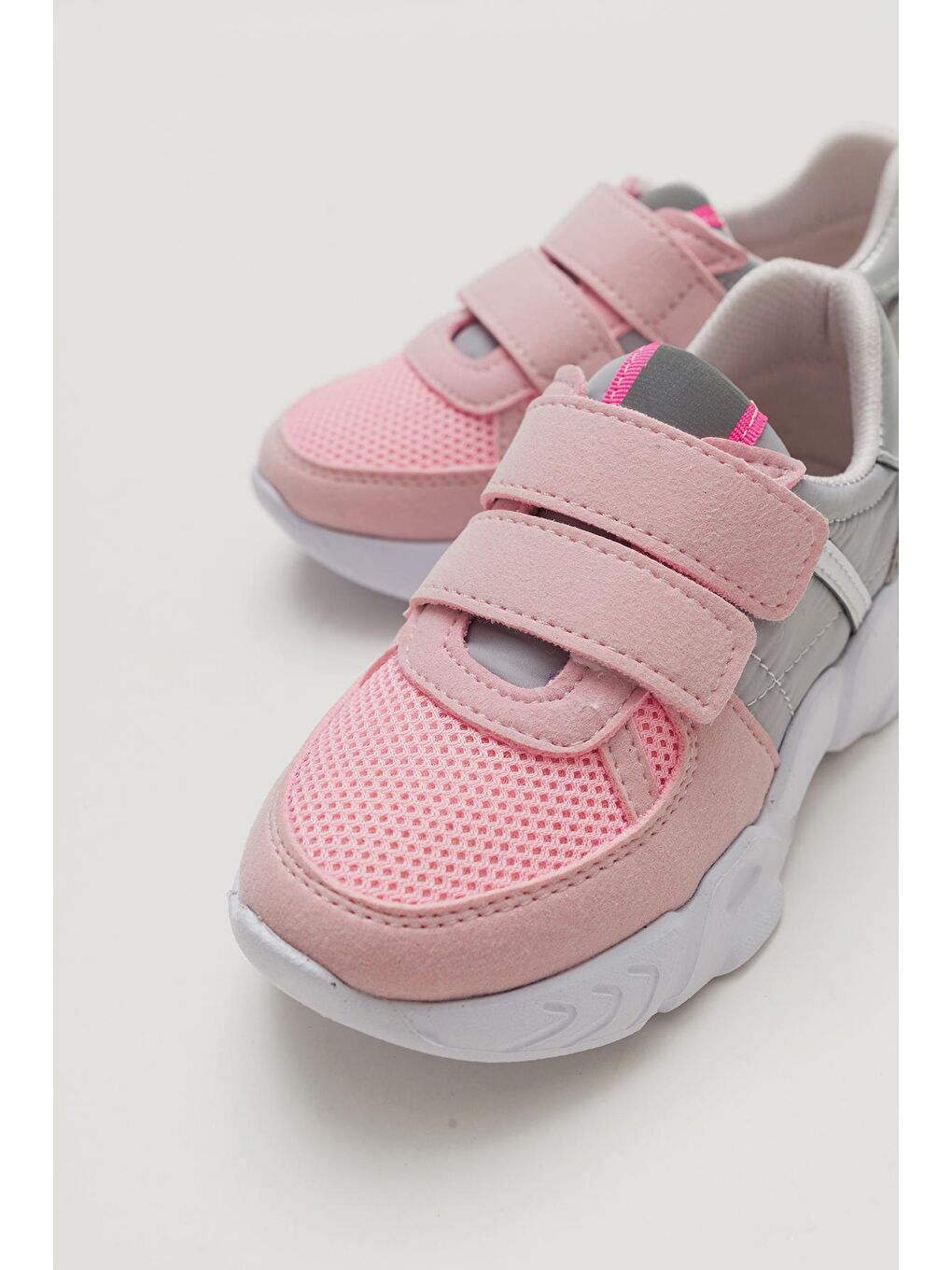 Pembe Kız Çocuk Pudra Ortopedik Destekli Spor Ayakkabı