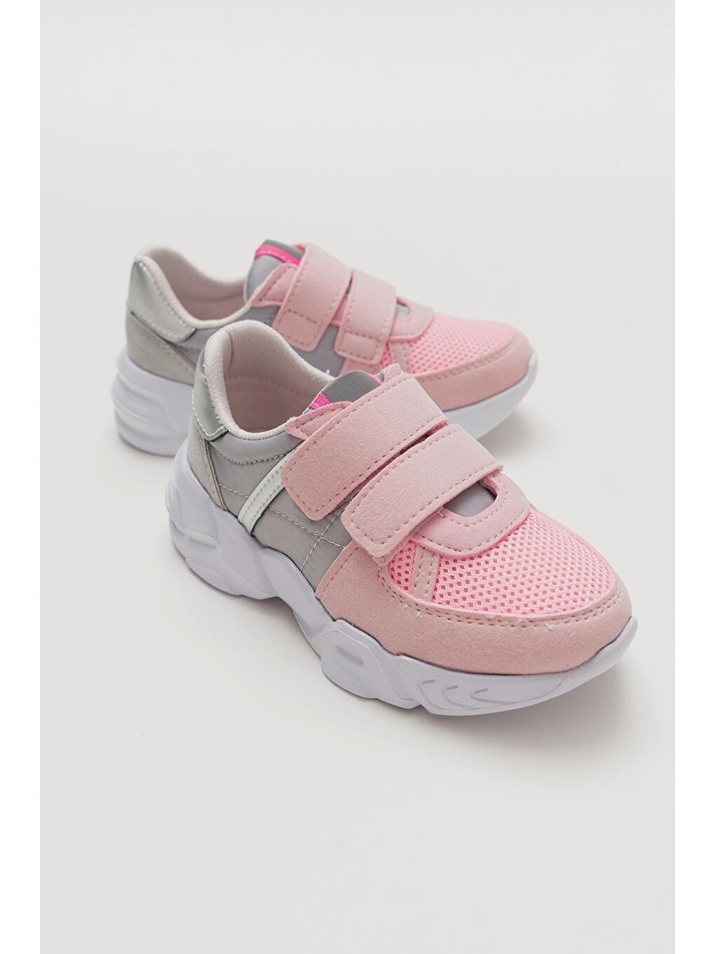 Pembe Kız Çocuk Pudra Ortopedik Destekli Spor Ayakkabı-1