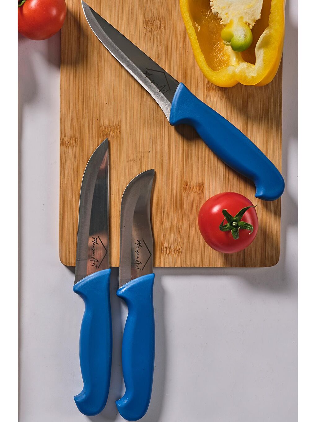 Mavi Professional | 5 Parça Çelik Bıçak Seti-1