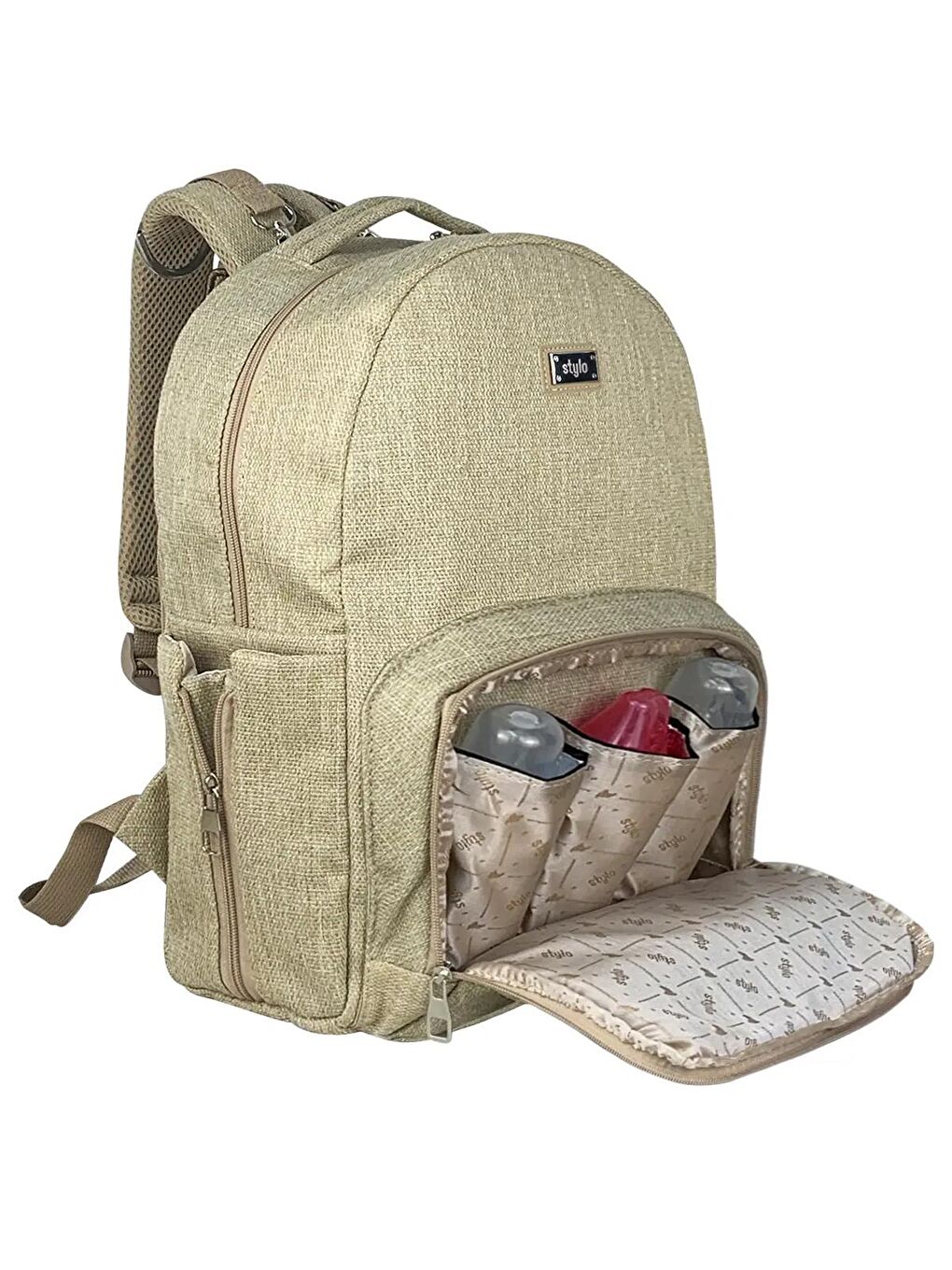 Duo Backpack Anne Çanta - Bej Standart