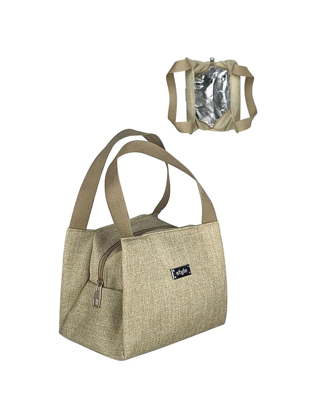 Duo Backpack Anne Çanta - Bej Standart-7