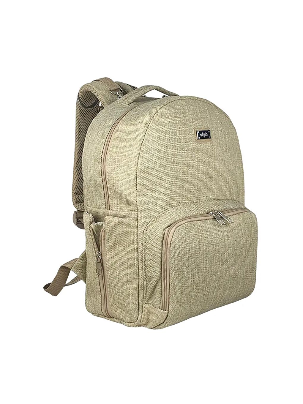 Duo Backpack Anne Çanta - Bej Standart-10