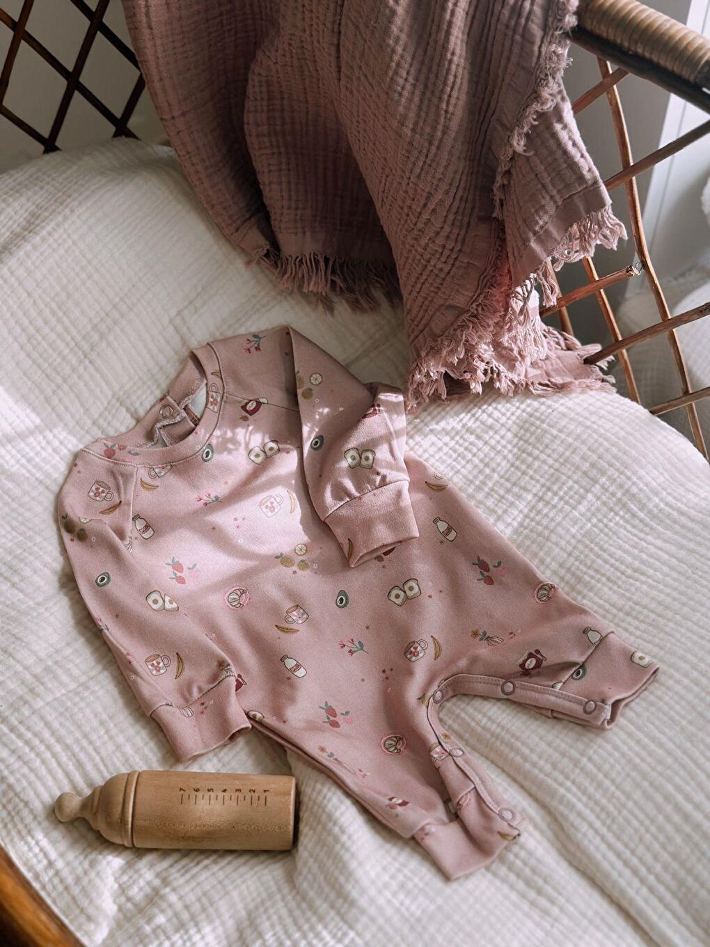 Tulum 0-2 Yaş Pudra Pembe