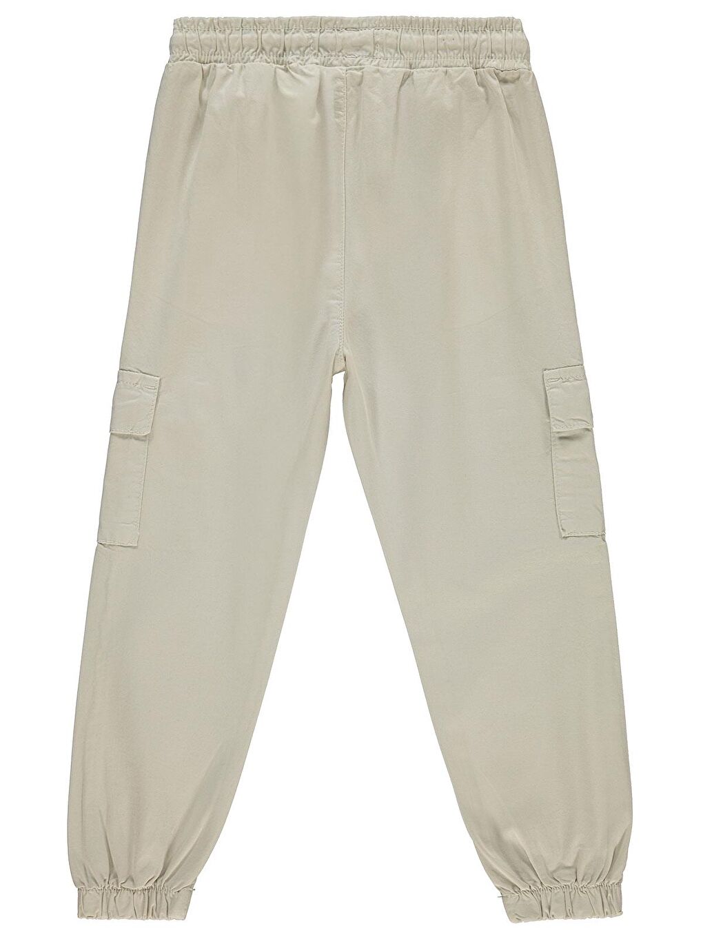 Boys Bel Paça Lastikli Kargo Cepli 10-13 Yaş Pantolon - Bej 10-11 Yaş-2