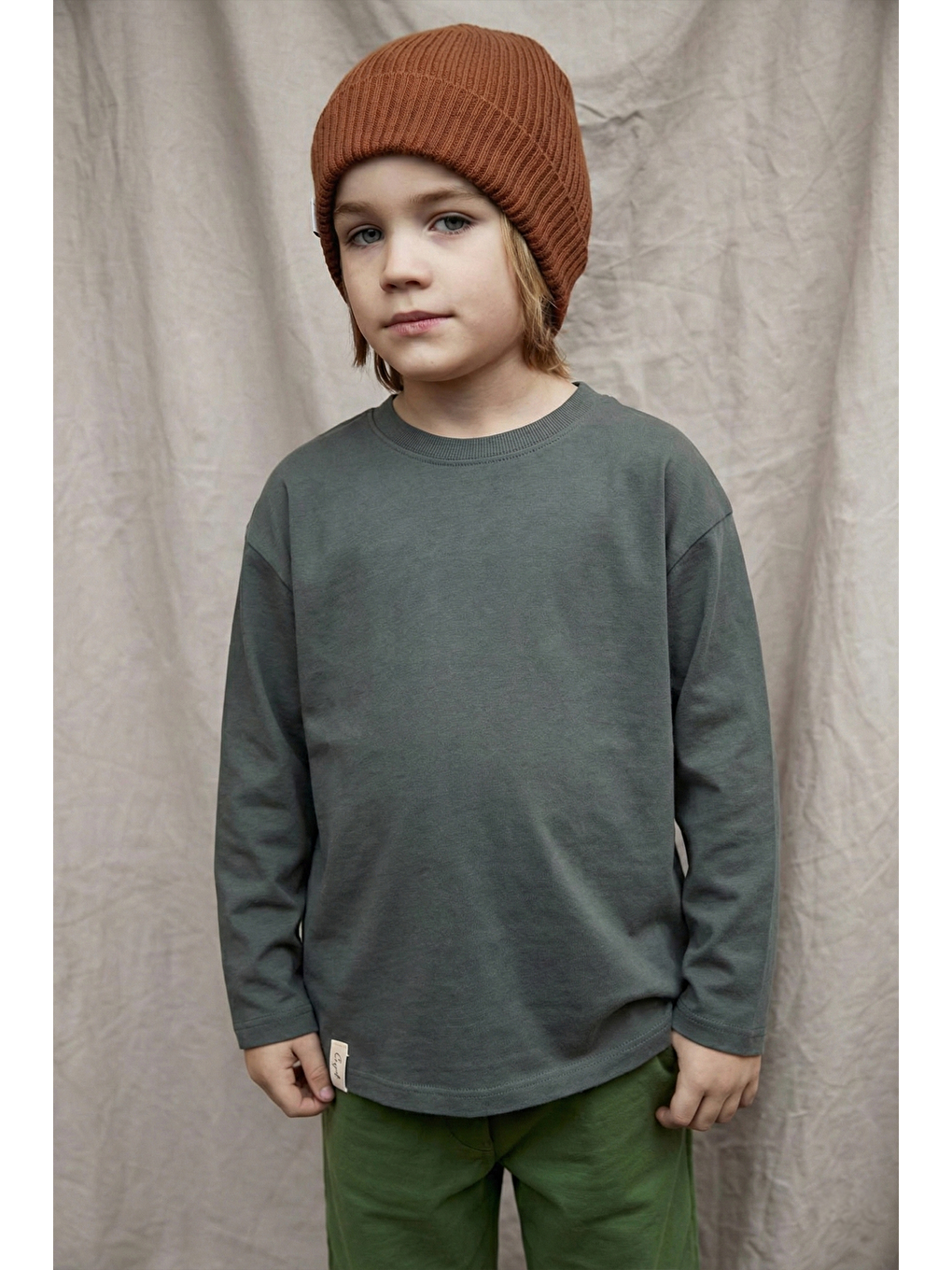 Yeşil Erkek Çocuk Tişört