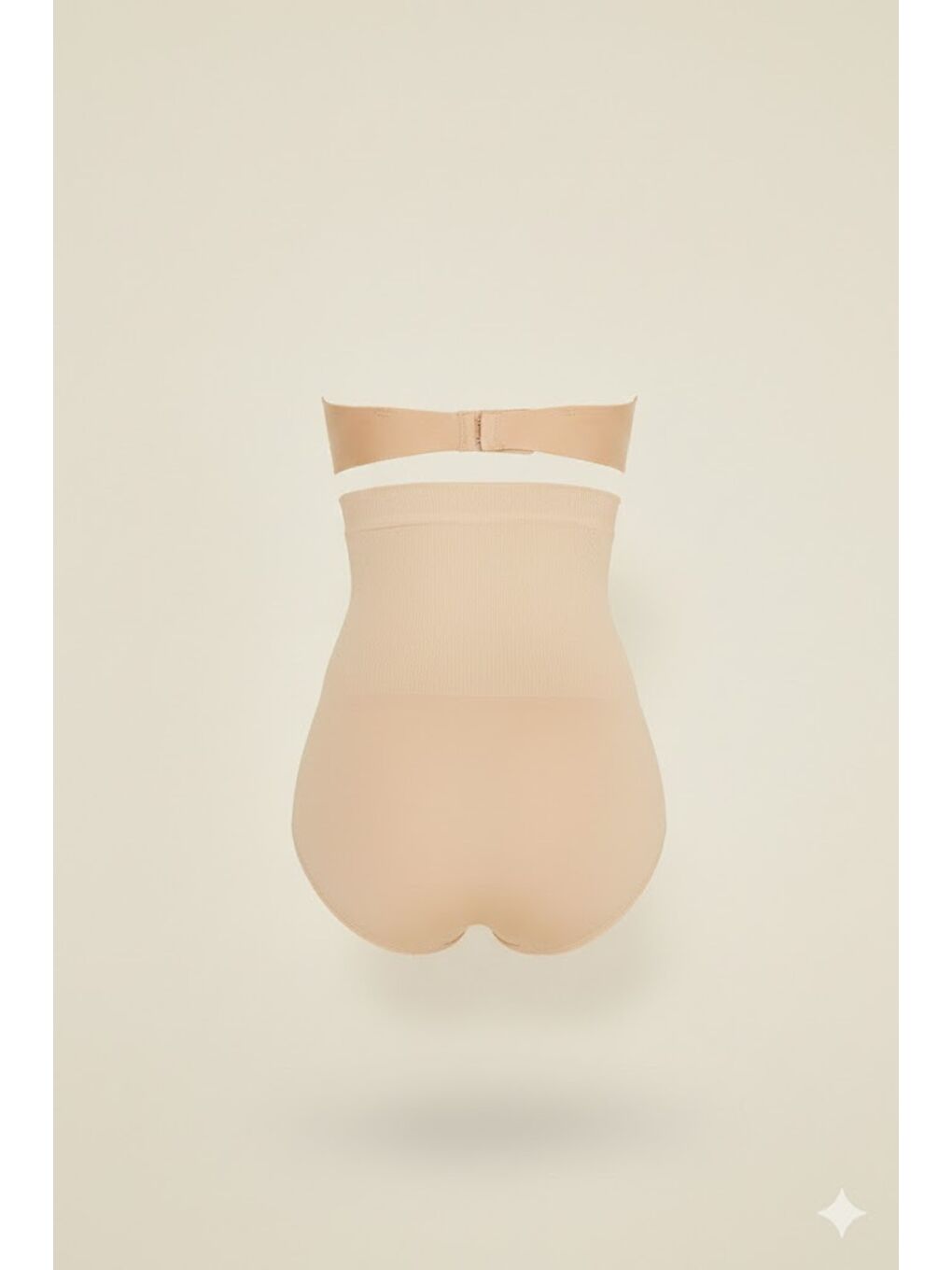 Bej C12008 Slip Korse Ten-1