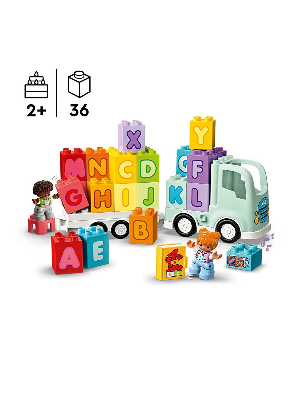 Duplo Town Alfabe Kamyonu 10421-2