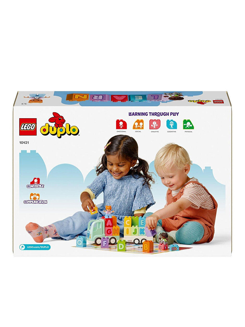 Duplo Town Alfabe Kamyonu 10421-3