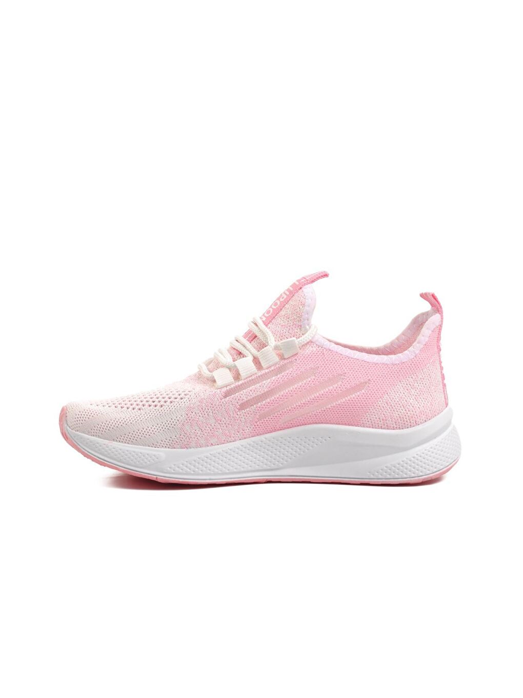 Beyaz-Pembe Fileli Spor Ayakkabı 507-1
