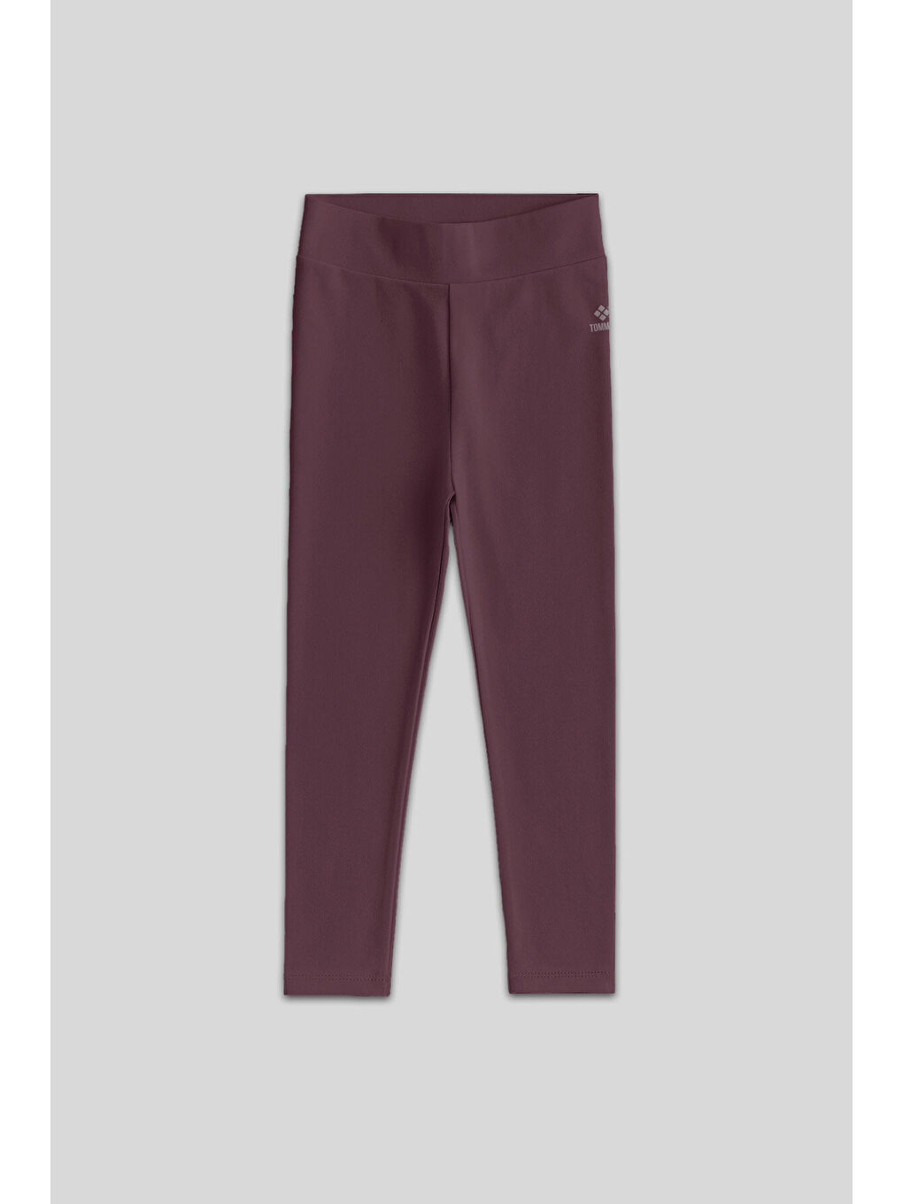 Kahverengi Yüksek Bel Dar Paça Kız Çocuk Tayt  - 75047