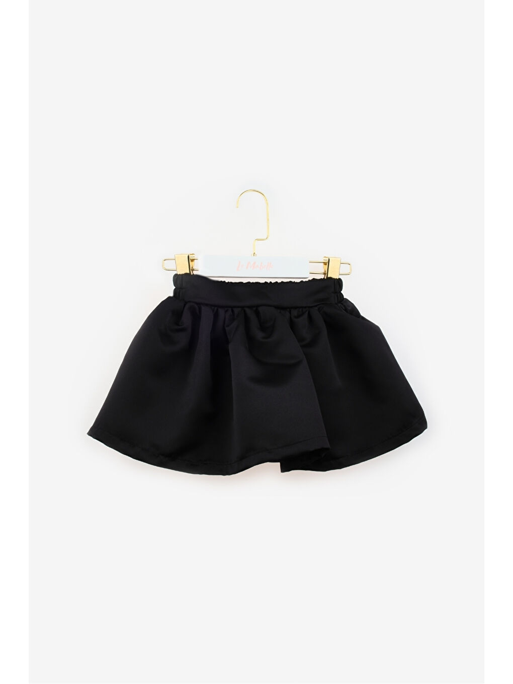 Siyah Organze Fiyonklu Kız Çocuk İkili Takım - Gale-6