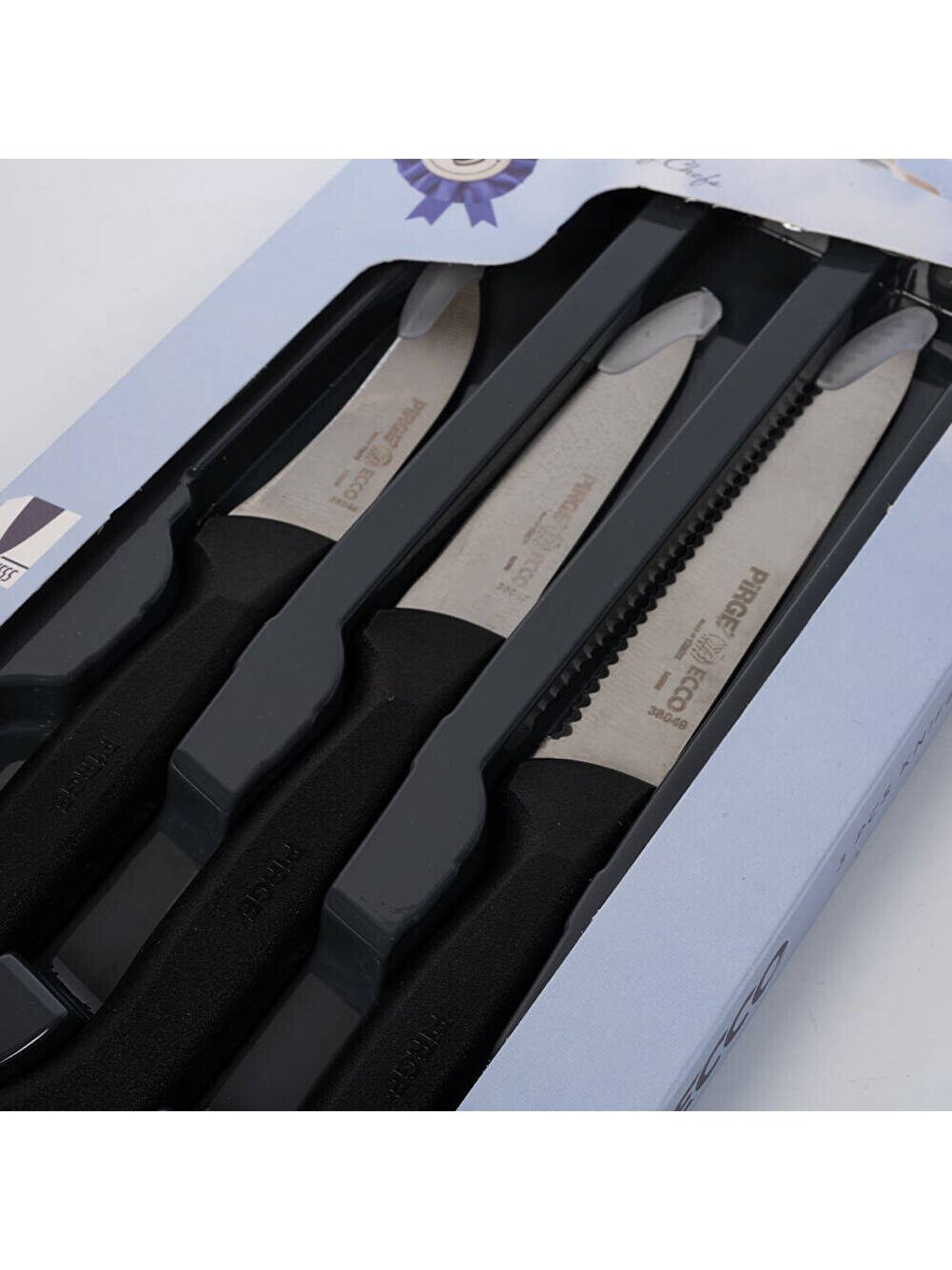 Siyah Ecco Günlük Kullanım Sebze Bıçak Seti-2