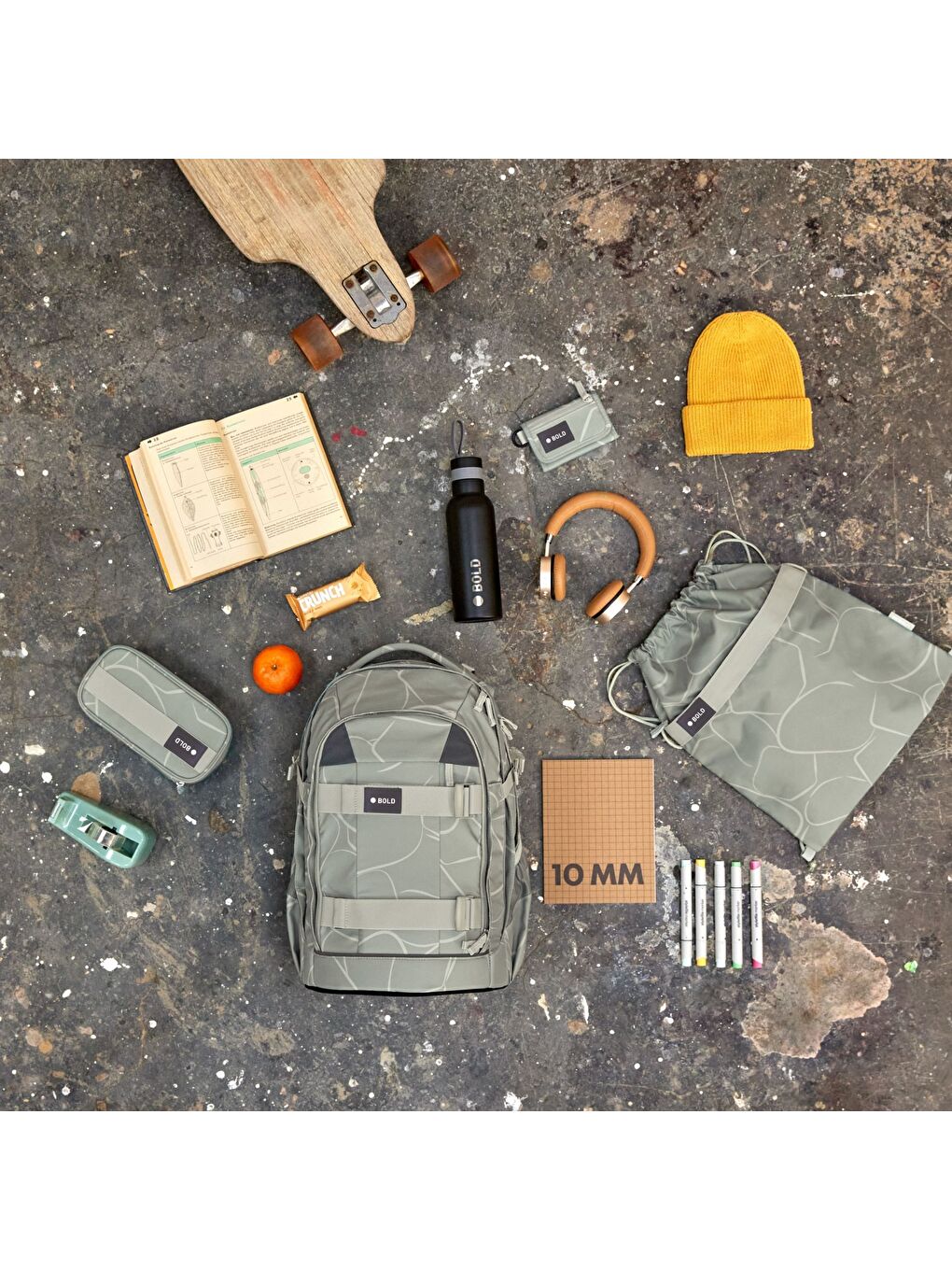 Origin Bold Sırt Çantası Curve Sage-6