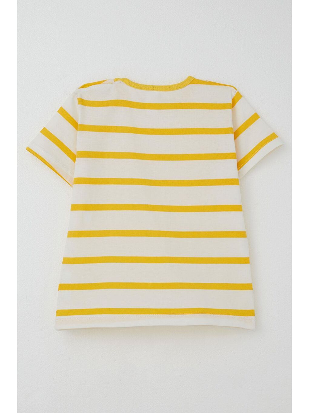 Erkek Çocuk Tişört Patlı Çizgili Ekru (1-4 Yaş)-4
