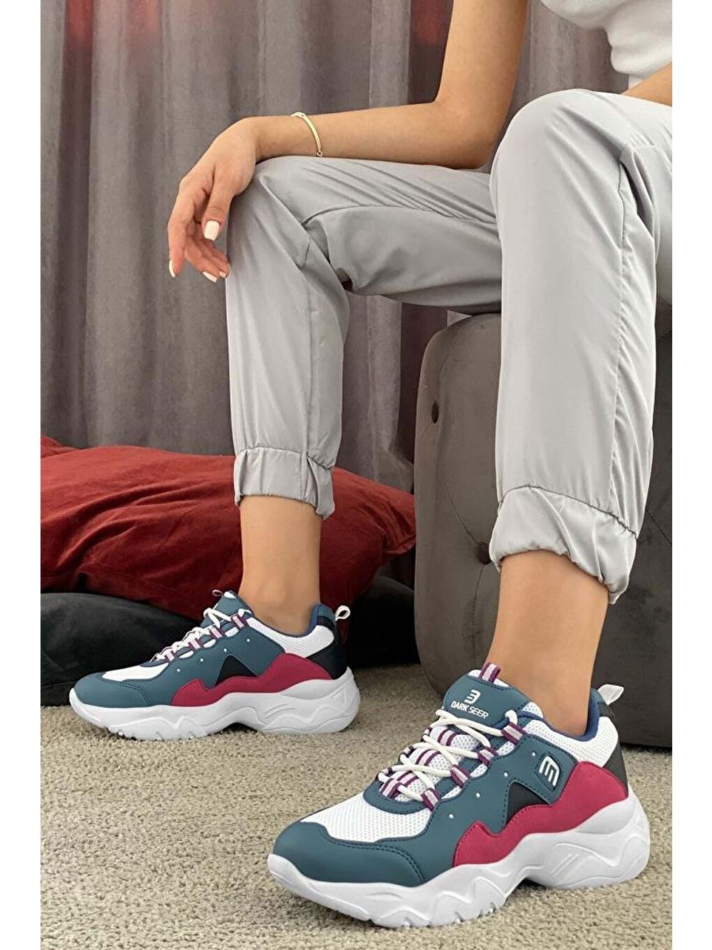 Beyaz DS3.5100 Sneaker 2023 Kadın-1