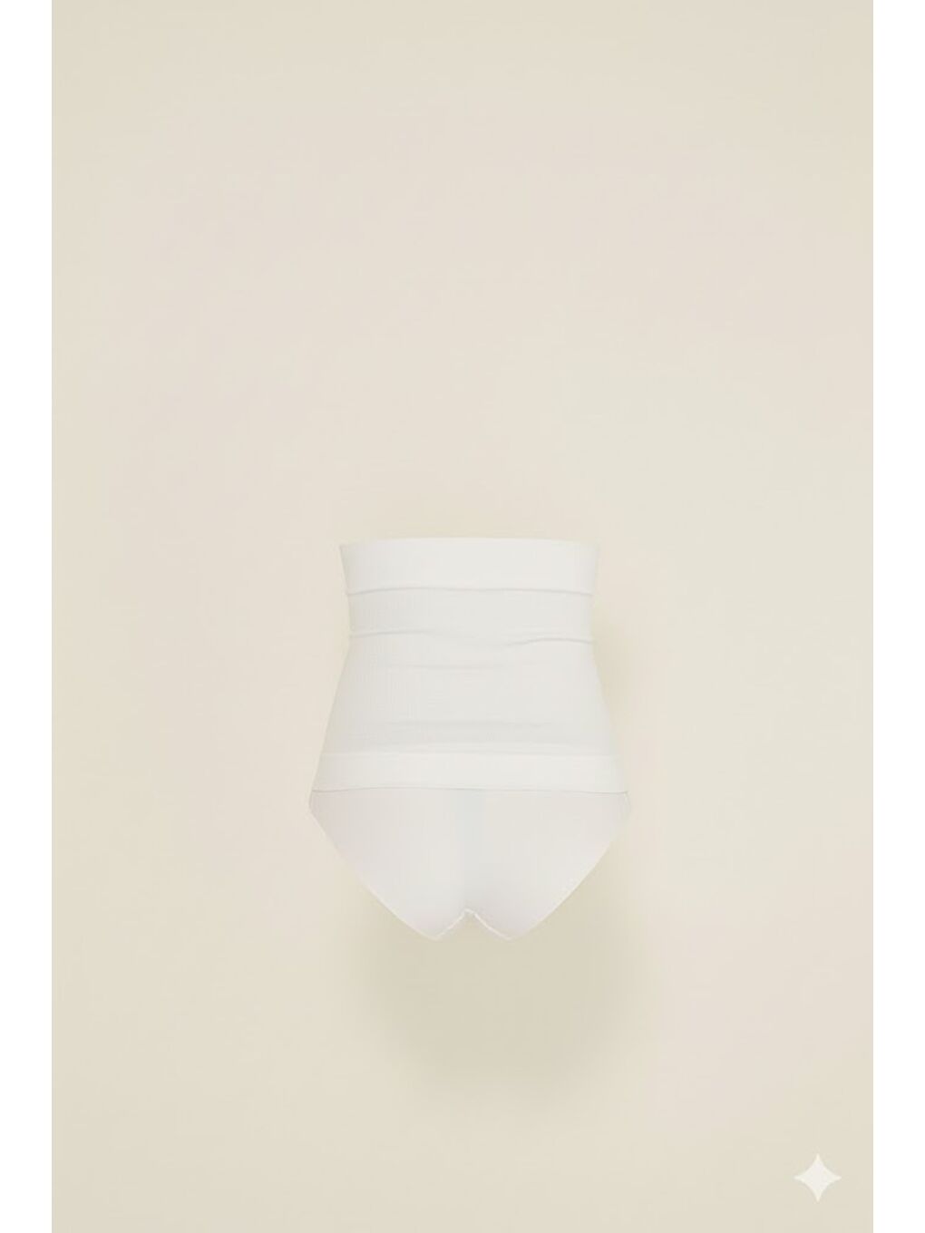 C12026 Agraflı Korse Beyaz-1