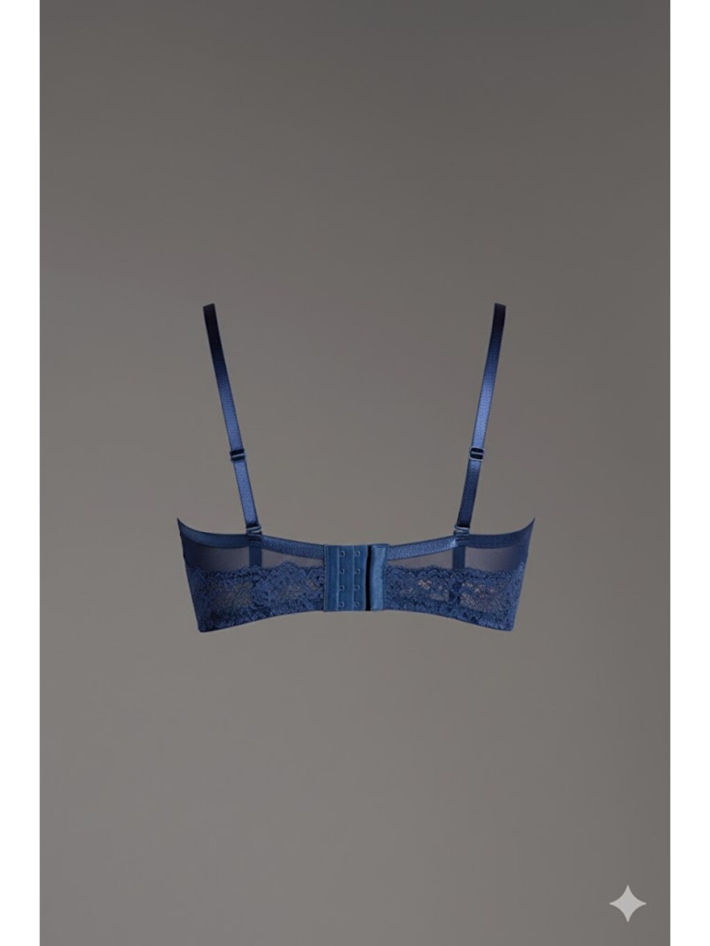 Destekli Straplez Büstiyer C15120 İndigo-1