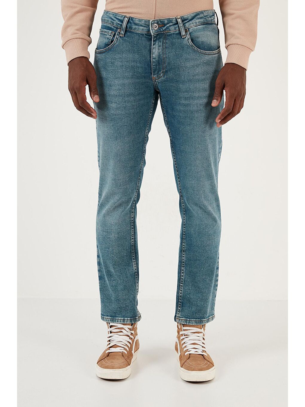 Mavi Streç Pamuklu Normal Bel Boru Paça Regular Fit Jeans 2202J20PARMA-2