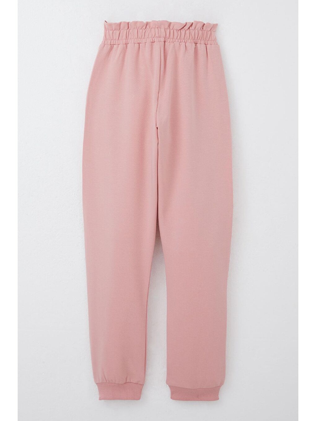 Pembe Kız Çocuk Eşofman Takım Taş İşlemeli Kalp Gülkurusu (4-5 Yaş)-6