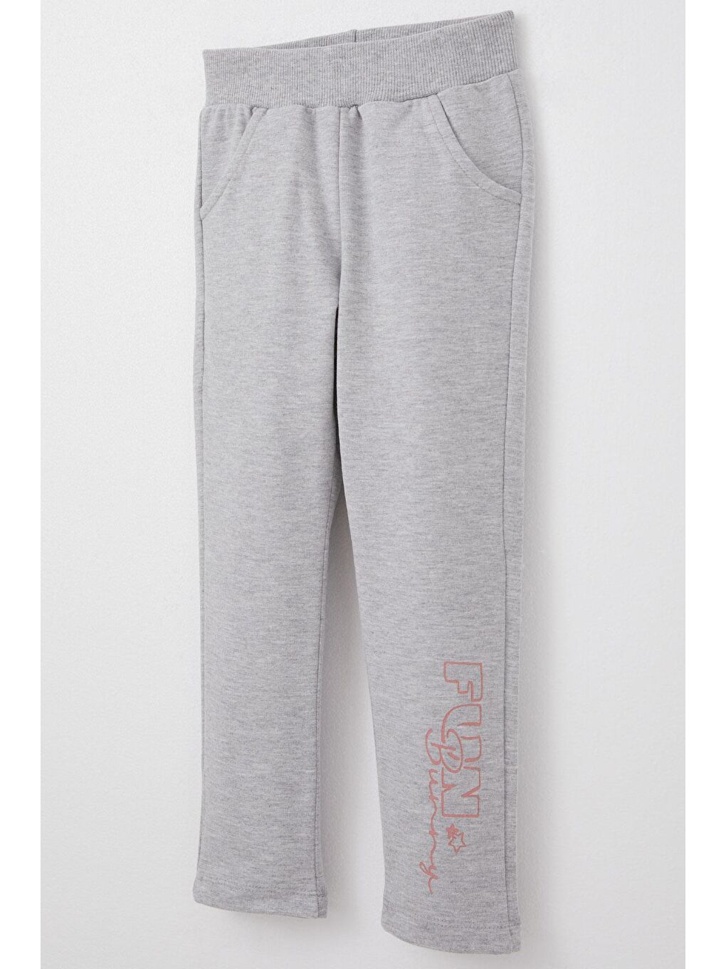 Pembe Kız Çocuk Eşofman Takım Sevimli Tavşancık Baskılı Gülkurusu (3 Yaş)-11