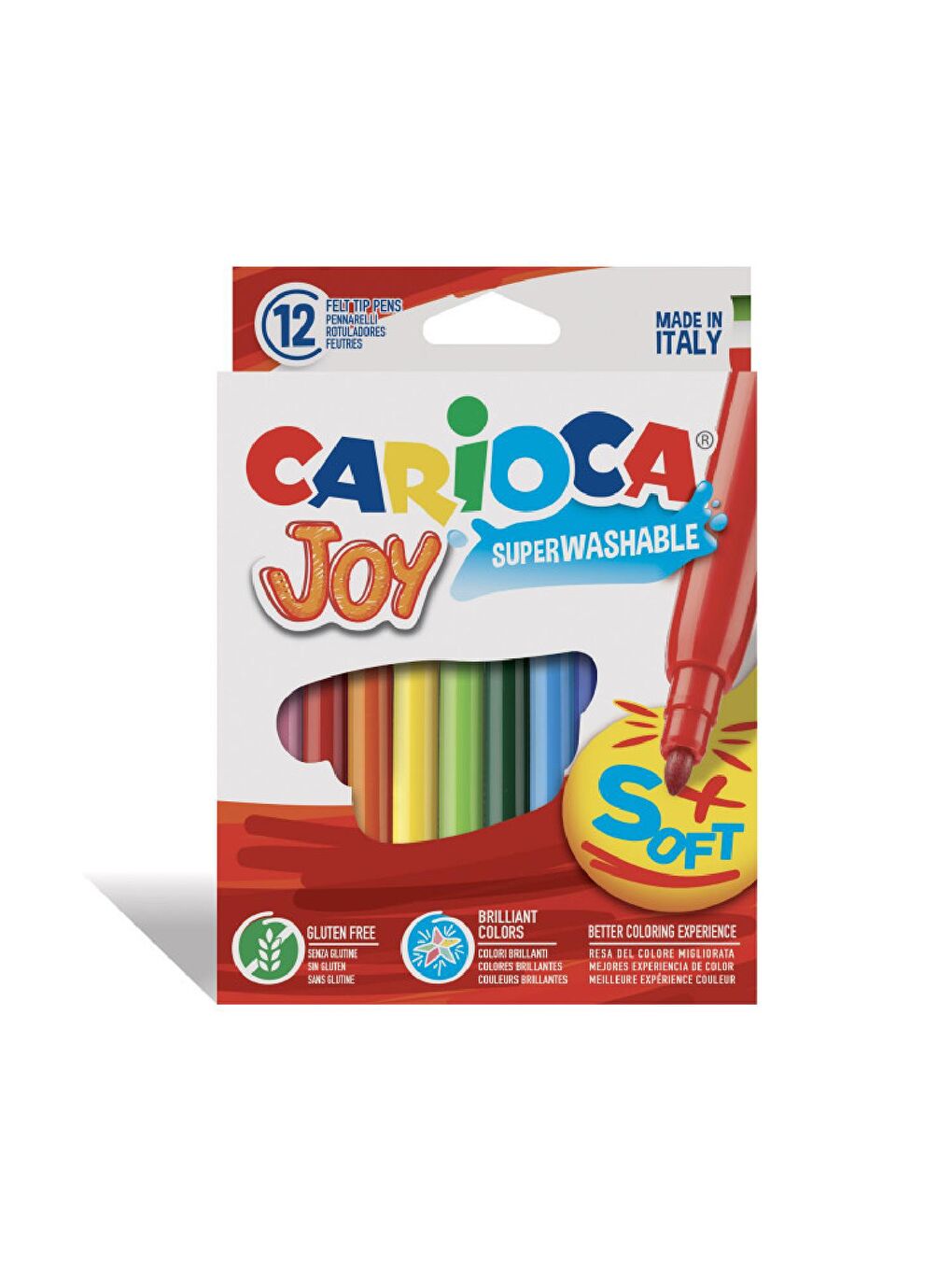 Joy Yıkanabilir Keçeli Kalem 12 li (40614)