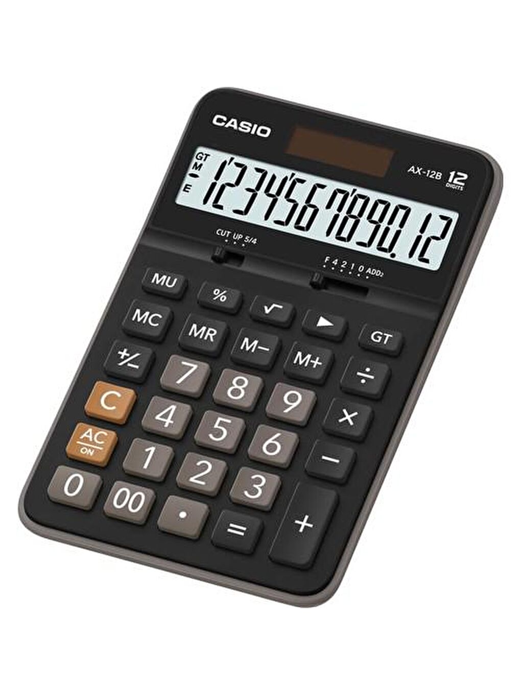 CASIO Siyah AX-12B 12 Hane Masa Üstü Hesap Makinesi GKE