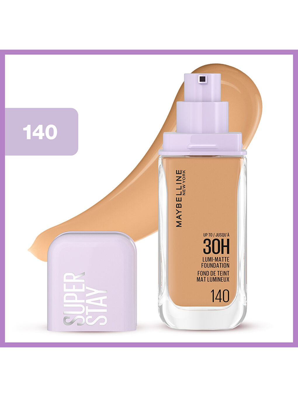 Super Stay Lumi Matte Fondöten - 140-1