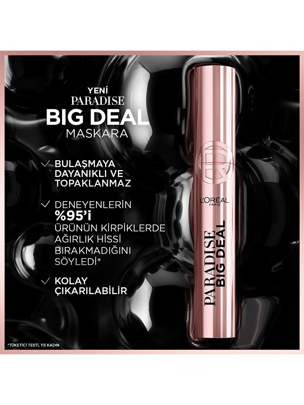 Paradise Big Deal Maskara - Siyah-2