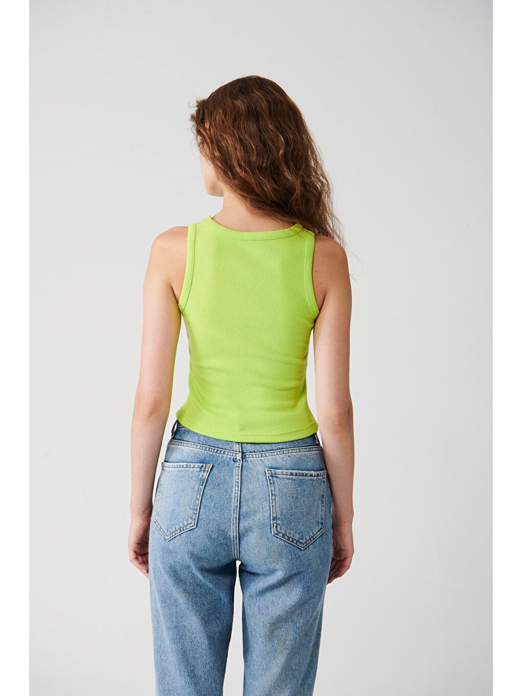 Adara Basic Kısa Atlet-Neon Yeşil-1