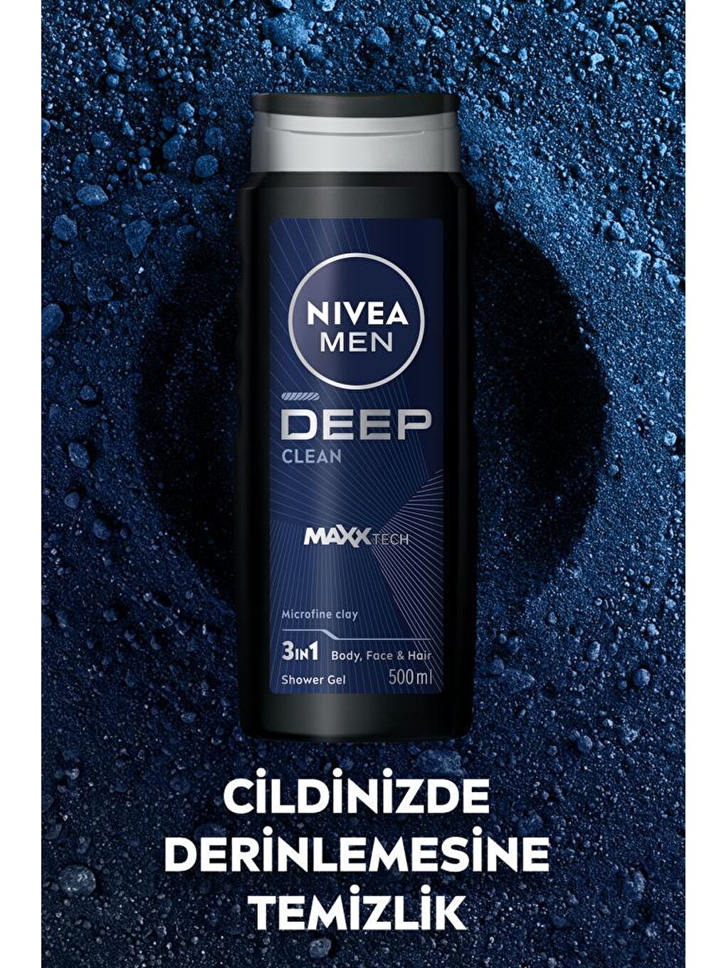 NIVEA • MEN Erkek Deep Dimension Duş Jeli, bakım yapan formülü ve canlandırıcı kokusu ile cildinizde - 3