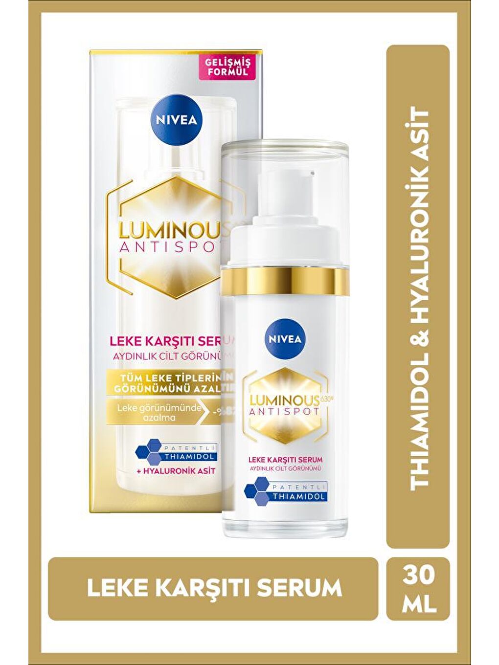 SUN Luminous630 Yüz Bakım Kremi 40ml ve Thiamidol Etkili Leke Karşıtı Serum30ml, Seyahat Seti Hediye-1