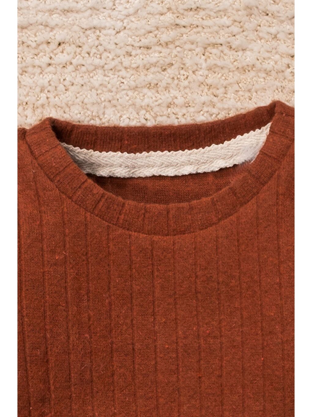 Kırmızı Güneşli 3 Parça Organik Bebek Takımı-3