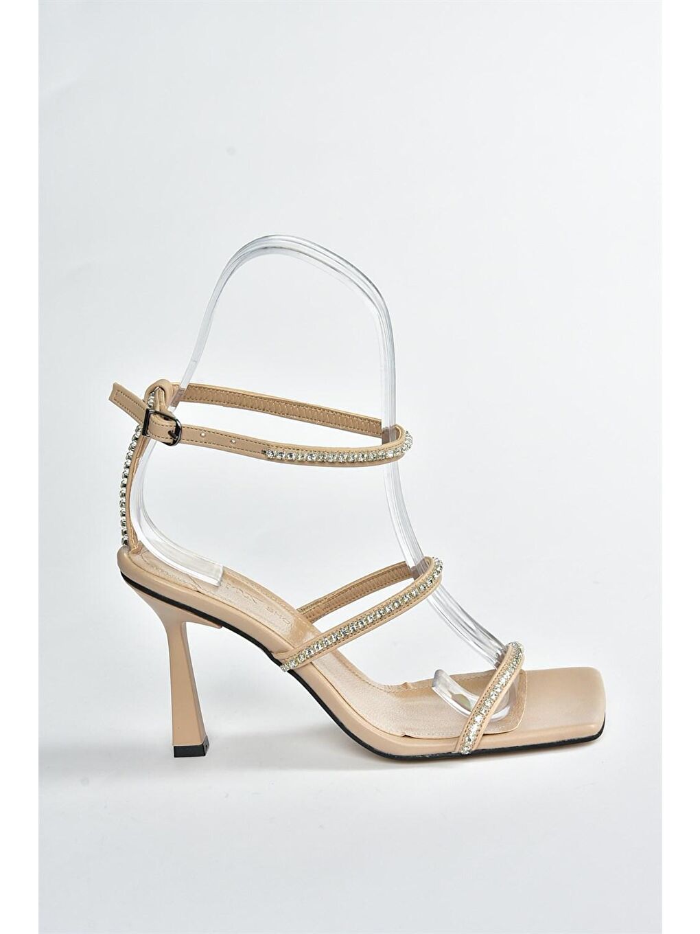 Bej Ten Kadın Topuklu Ayakkabı K404920109-4