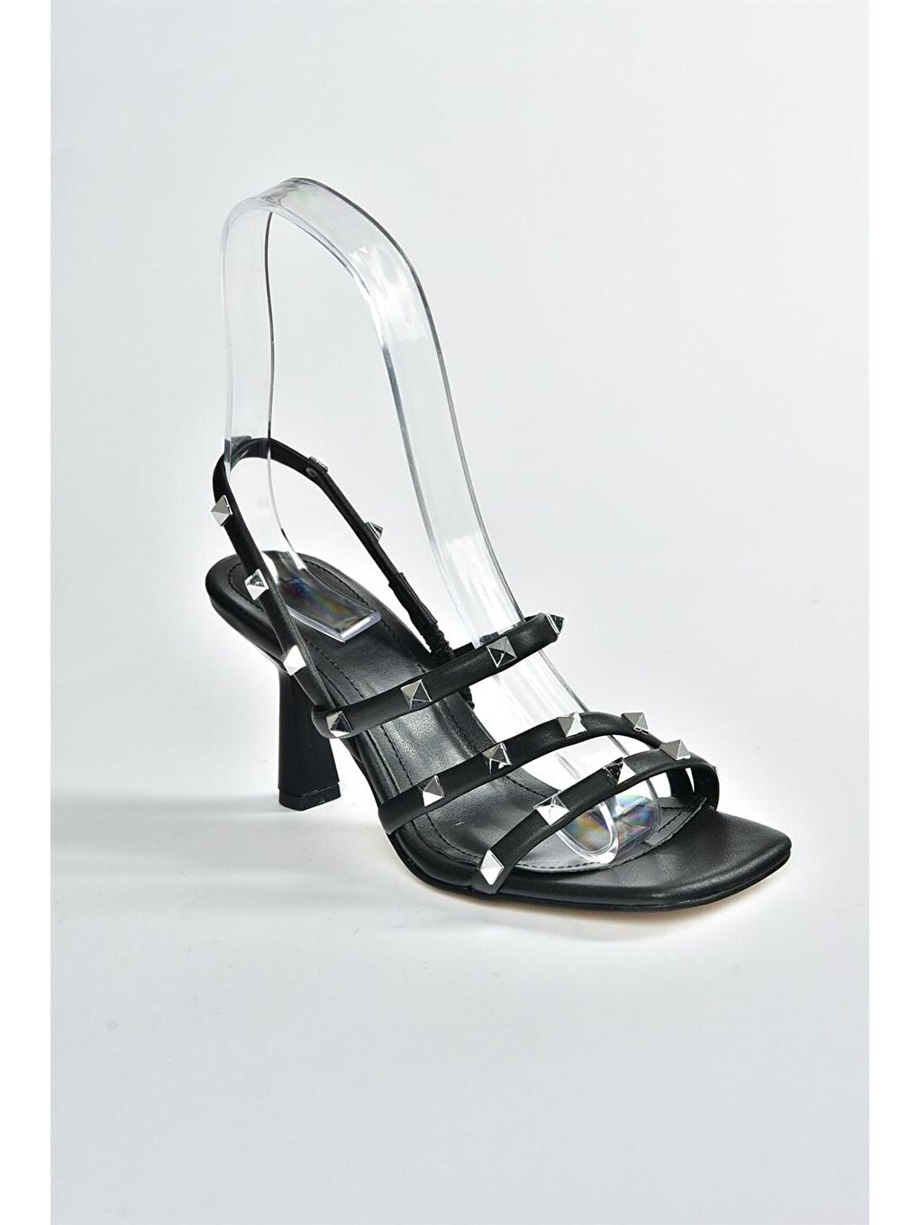 Siyah Topuklu Kadın Ayakkabı K404571109-4