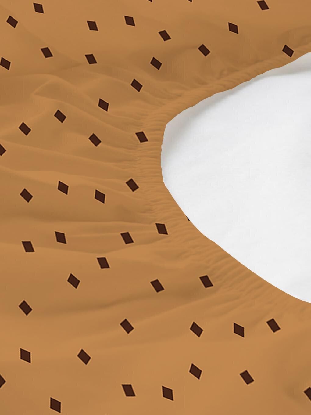 Karışık Ayıcık Desen Baskılı Bebek Boy Lastikli Çarşaf Seti 60x120 cm-5