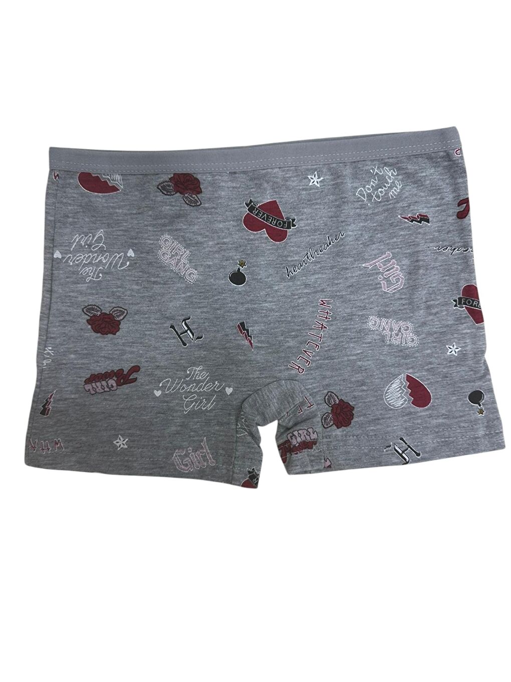 Karışık Kız Çocuk Boxer 3'lü Paket-3