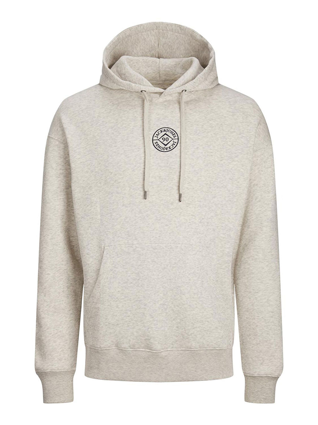Gri Essentials Jjecosmo Kapüşonlu Regular Fit  Erkek Hoodie 12233979-5