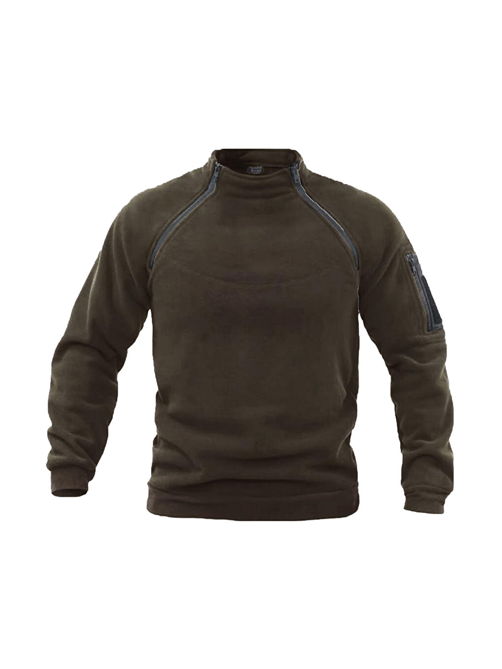 Haki Store Erkek Polar Outdoor Fermuarlı Kombat Tactical Cepli Polar