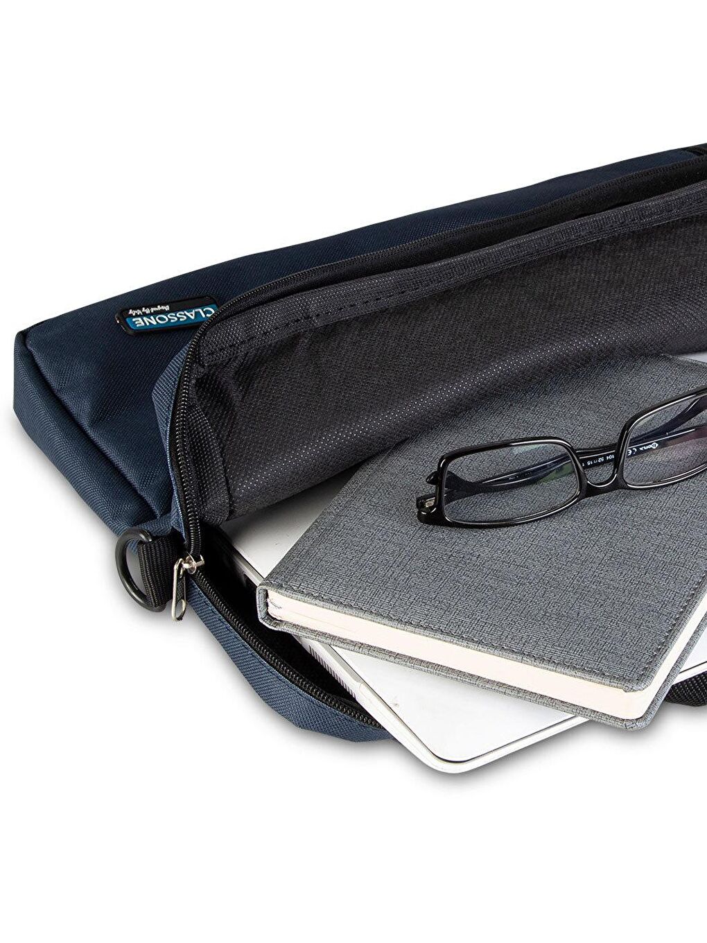 Lacivert WTXpro 15.6 Su Geçirmez Laptop Notebook Çantası-1