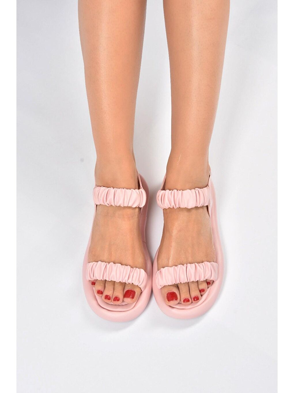 Pembe Pudra Kadın Sandalet K848218009