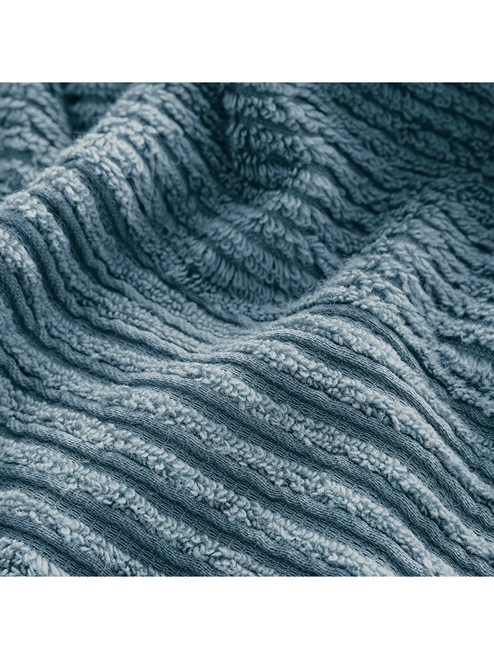 Arina Yüz Havlusu %100 Pamuk Mavi 50x90 Cm-1