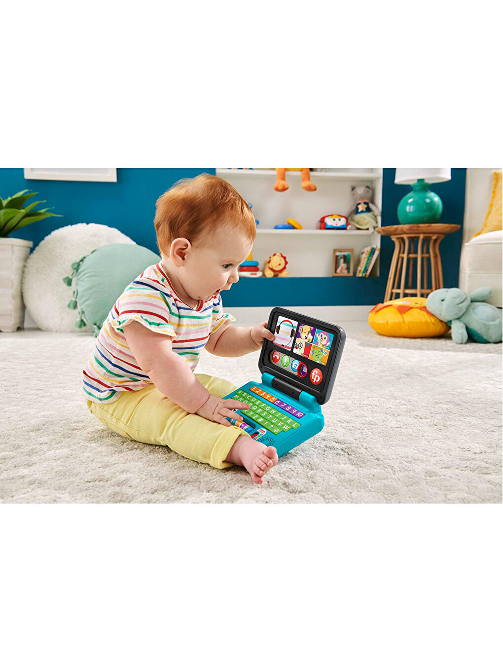 Fisher-Price Eğlen Ve Öğren İlk Bilgisayarım HHH08-1
