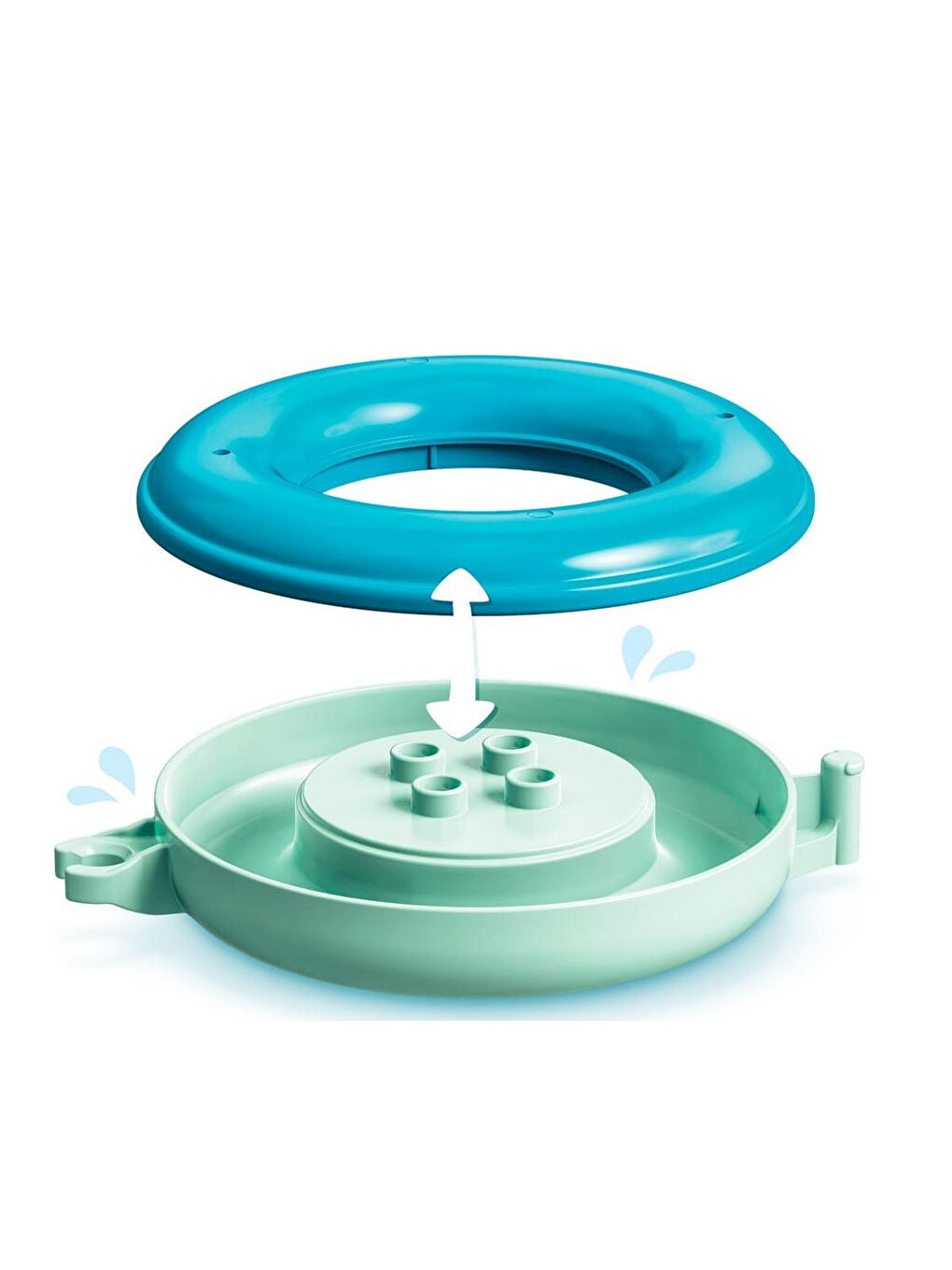 DUPLO İlk Banyo Zamanı Eğlencesi Yüzen Hayvan Adası 10966-2